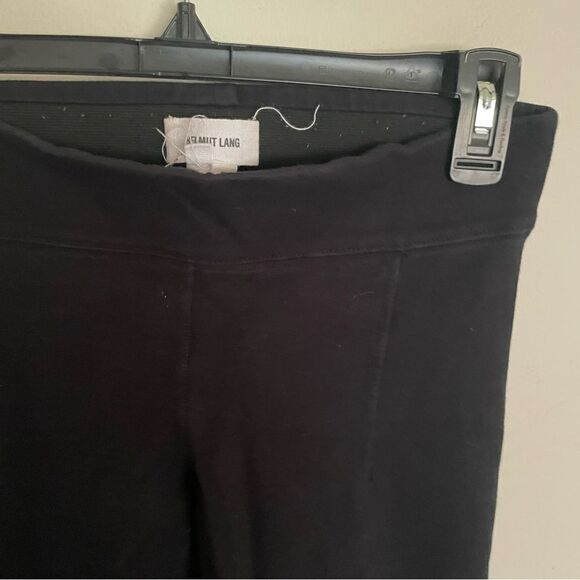 Helmut Lang Cocoon Cotton-Blend Black Legging- Size Small - Picture 7 of 14